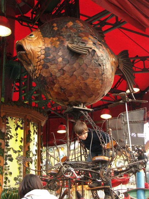 manege d'andrea poisson ballon